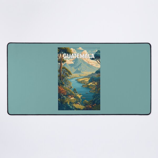 Item preview, Guatemala Illustration Travel Art Vintage designed and sold by KrisSidDesigns.