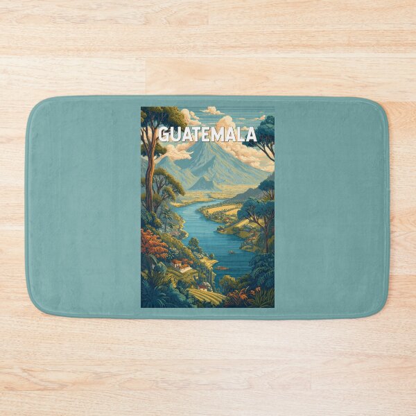Item preview, Guatemala Illustration Travel Art Vintage designed and sold by KrisSidDesigns.