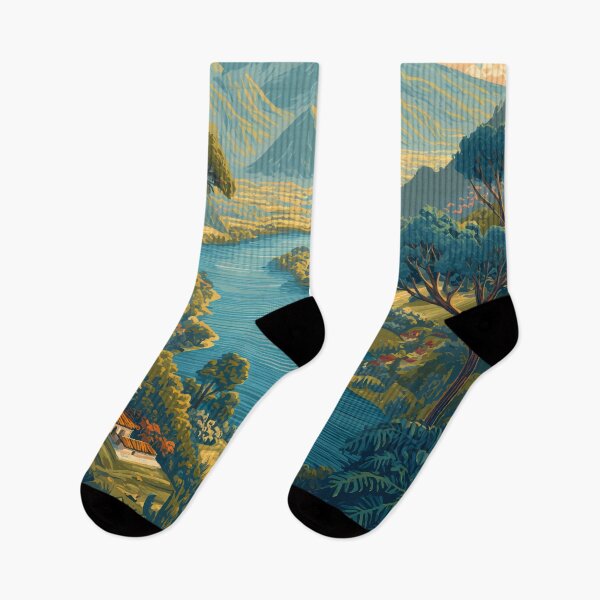 Item preview, Guatemala Illustration Travel Art Vintage designed and sold by KrisSidDesigns.