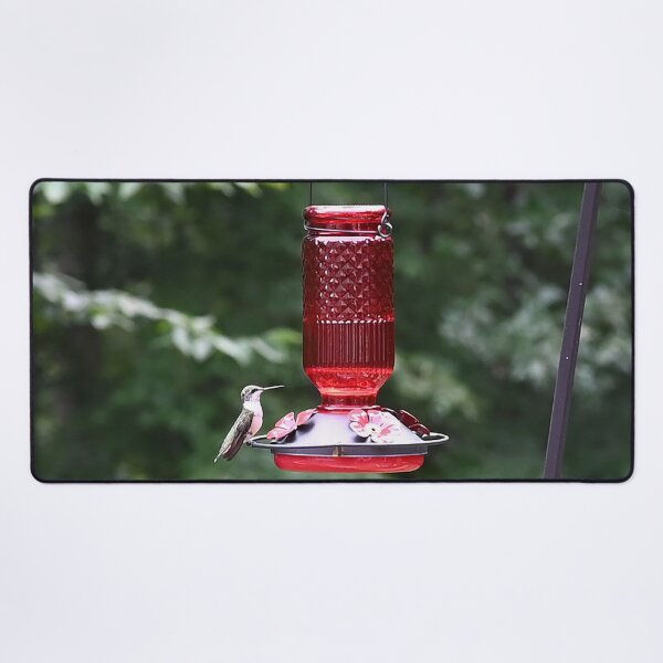 Item preview, Hummingbird at the Bird Feeder (#2) designed and sold by nikkolaus.