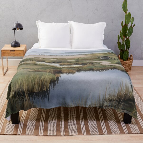 Item preview, Rye Harbour Nature Reserve: Overcast Autumn Morning designed and sold by LSVart.