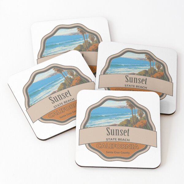 Item preview, Sunset State Beach, Santa Cruz County, California designed and sold by Wanderful-roads.