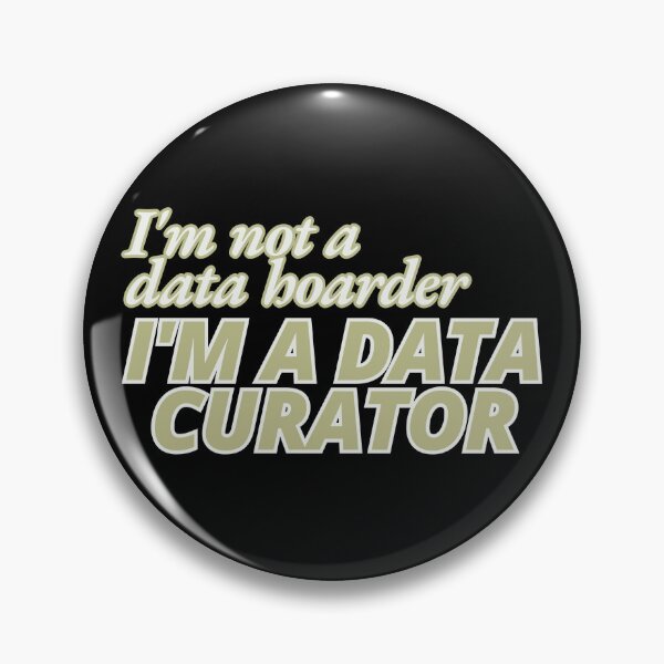 Item preview, I'm a Data Curator Funny Tech Gift designed and sold by Unique Gift Shops Online.