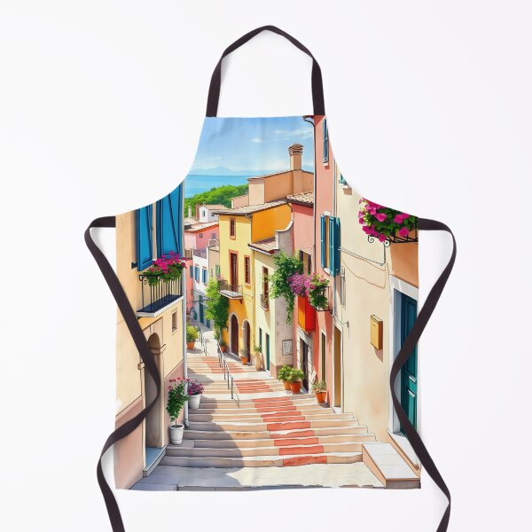 Item preview, Taormina, Sicily: Sunlit Summer Morning Alley designed and sold by LSVart.
