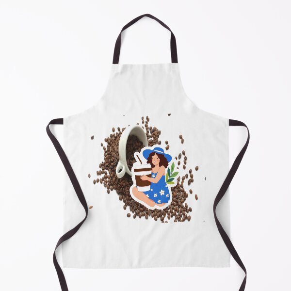 Item preview, Bluer than Blue Collection - Lady Sitting in a Coffee Mug designed and sold by Dailywalker22.