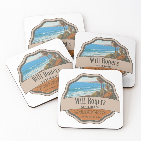 Item preview, Will Rogers State Beach, Los Angeles County, California designed and sold by Wanderful-roads.