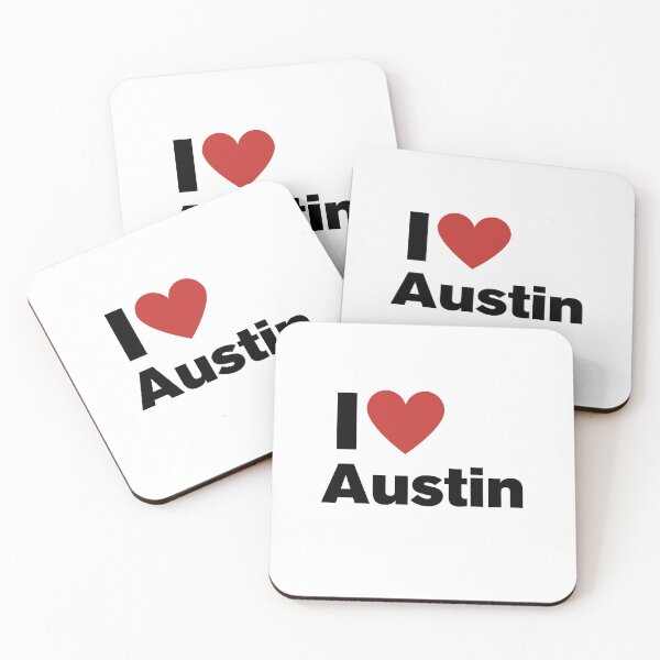 Item preview, I love austin  designed and sold by CapriCreatives.