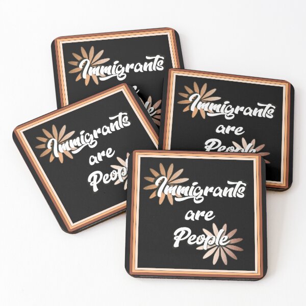 Item preview, Immigrants are people  designed and sold by Emendi.