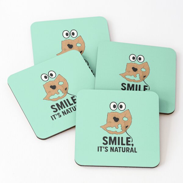 Item preview, Leaf Me Smiling – Nature’s Accidental Emoji designed and sold by Sooconnor12.
