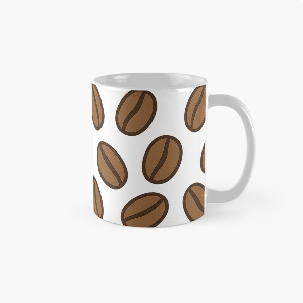 Item preview, Coffee Bean Pattern - Minimalist Brown Coffee Beans Seamless Design  designed and sold by Resonance Frequency.
