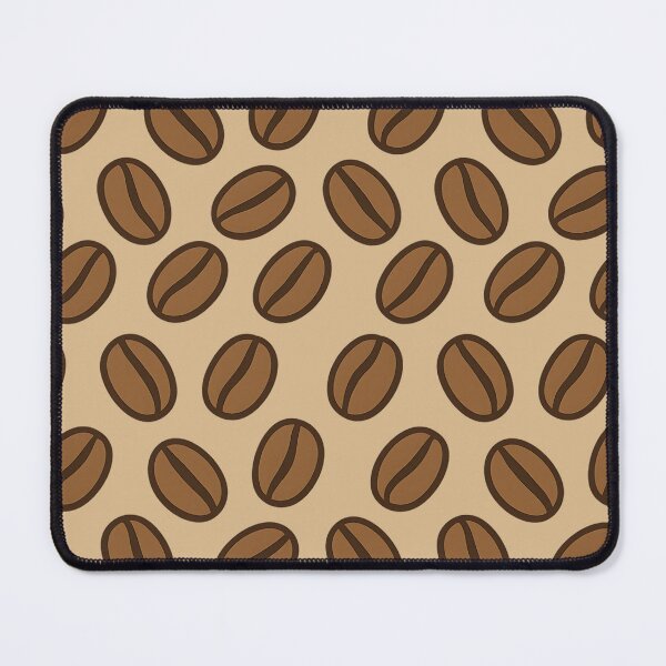 Item preview, Coffee Bean Pattern - Minimalist Brown Coffee Beans Seamless Design  designed and sold by Resonance Frequency.