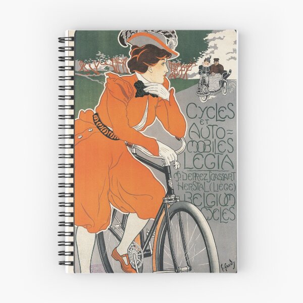 Item preview, Cycles et Automobiles Legia - Vintage Fin de siècle Victorian Print designed and sold by Ars-Amatoria.