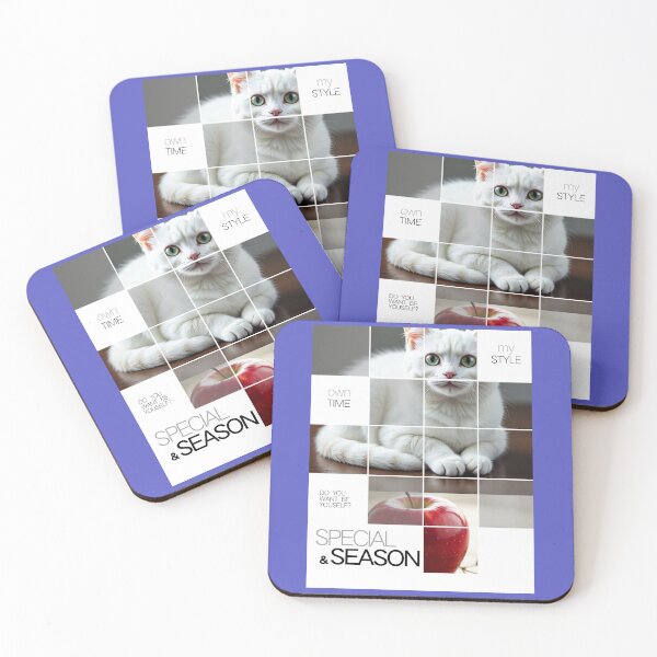 Item preview, Cat and apple  designed and sold by Wingsflow.