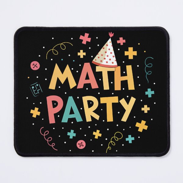 Item preview, Math Party - Fun Colorful Design for Math Lovers designed and sold by the science zoo.