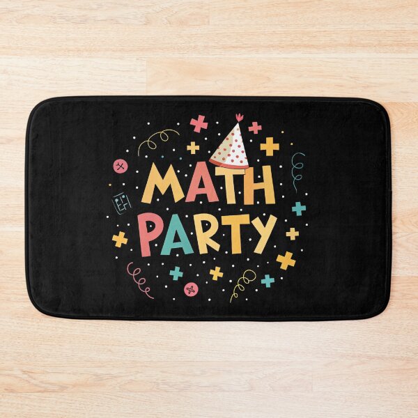Item preview, Math Party - Fun Colorful Design for Math Lovers designed and sold by the science zoo.