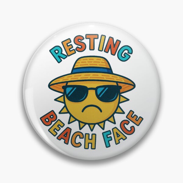 Item preview, Resting Beach Face designed and sold by OlympicsMerch.