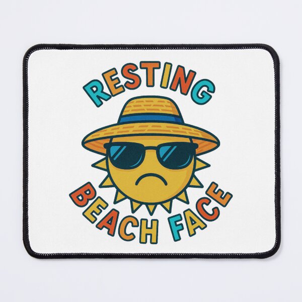 Item preview, Resting Beach Face designed and sold by OlympicsMerch.