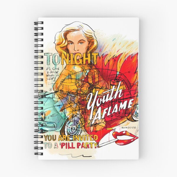 Item preview, Tonight Party – Retro Pop Art Illustration designed and sold by Matalobos /  Retro Art & Classic Machines.