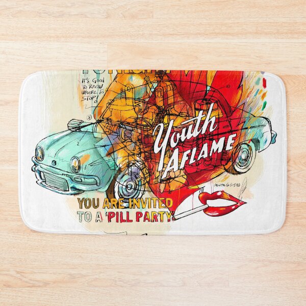 Item preview, Tonight Party – Retro Pop Art Illustration designed and sold by Matalobos /  Retro Art & Classic Machines.