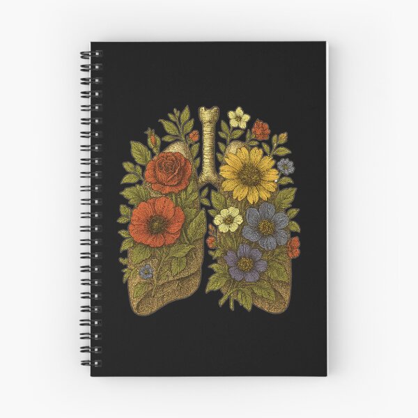 Item preview, Floral Lungs Blossoming Wild Flowers designed and sold by MeadowMeadow.
