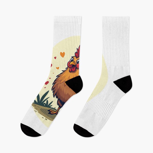 Item preview, Chicken in love – hearty farm design designed and sold by einfachdesign.
