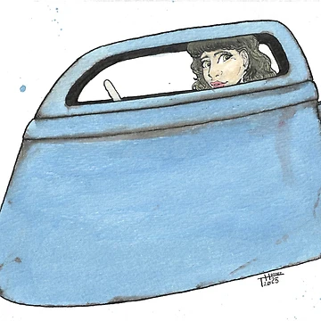 Artwork thumbnail, Blue Rake by thomasofseattle
