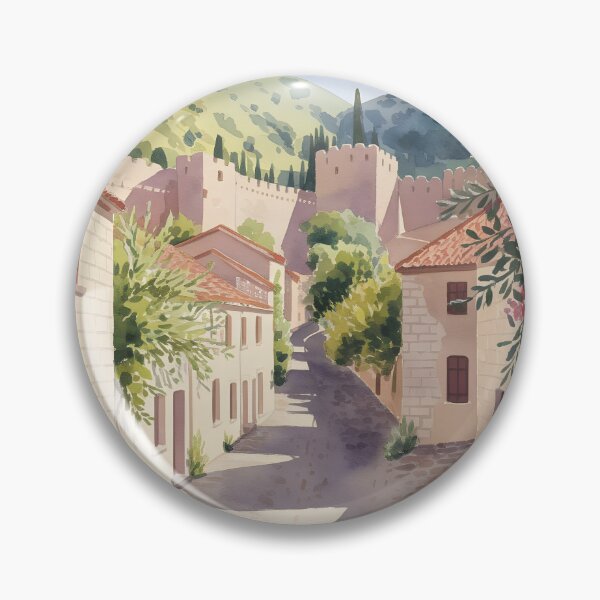 Item preview, Ston, Pelješac Peninsula: Sunlit Late Spring Morning designed and sold by LSVart.