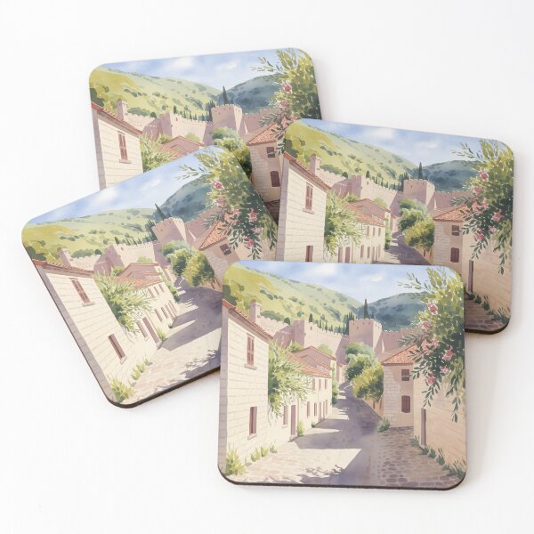 Item preview, Ston, Pelješac Peninsula: Sunlit Late Spring Morning designed and sold by LSVart.