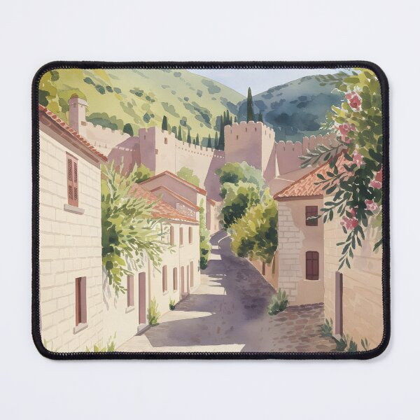 Item preview, Ston, Pelješac Peninsula: Sunlit Late Spring Morning designed and sold by LSVart.