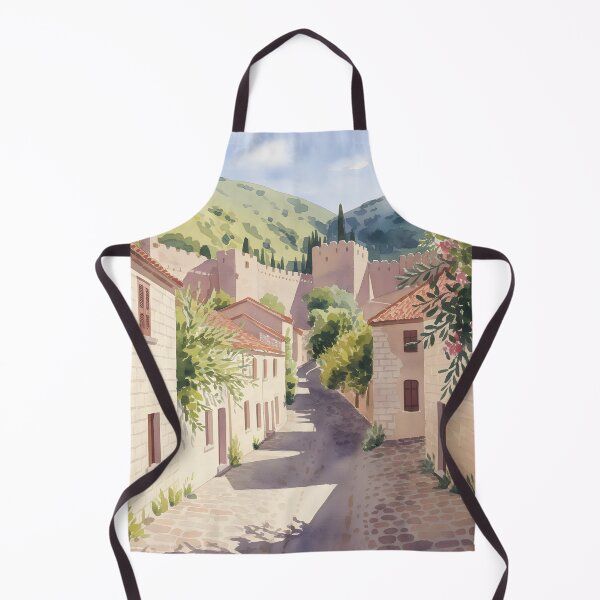 Item preview, Ston, Pelješac Peninsula: Sunlit Late Spring Morning designed and sold by LSVart.