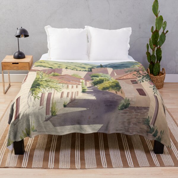 Item preview, Ston, Pelješac Peninsula: Sunlit Late Spring Morning designed and sold by LSVart.