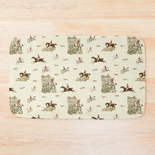 Item preview, Vintage English Country Hunting Horse Riders and Hounds  designed and sold by tanjica.