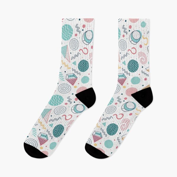 Item preview, Memphis Style Abstract Seamless Pattern with Geometric Shapes. designed and sold by RGShirtWorks.