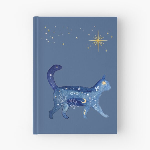 Item preview, Dreamwalker Cat Under the Stars designed and sold by Softglow-Studio.