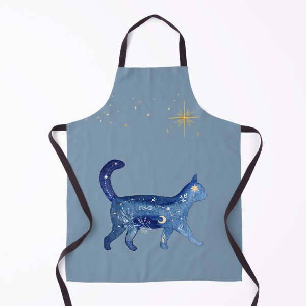 Item preview, Dreamwalker Cat Under the Stars designed and sold by Softglow-Studio.