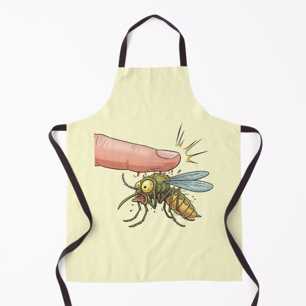 Item preview, Funny Mosquito Smash – Hilarious Cartoon Insect Attack Artwork designed and sold by Just Meaningful.