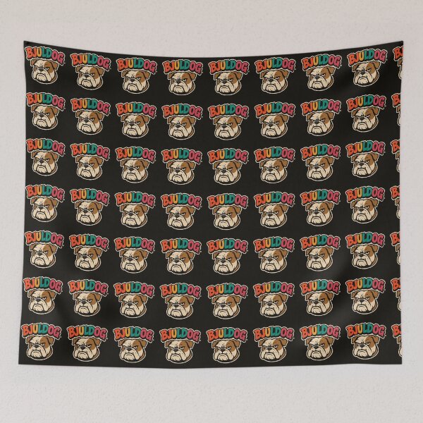 Item preview, Bold Bulldog Head on Black designed and sold by SnortSmile.