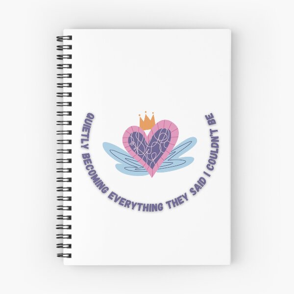 Item preview, Quietly Becoming — Dark Feminine Growth Sticker designed and sold by theuntamedverse.