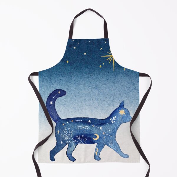Item preview, Starlit Whispers - The Mooncat’s Journey designed and sold by Softglow-Studio.