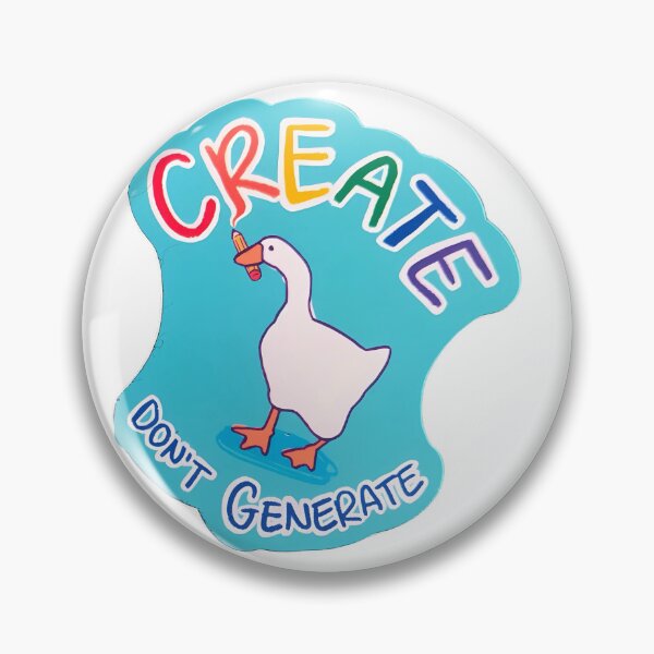 Item preview, CREATE DON'T GENERATE | Anti-AI  designed and sold by 3005Garments.