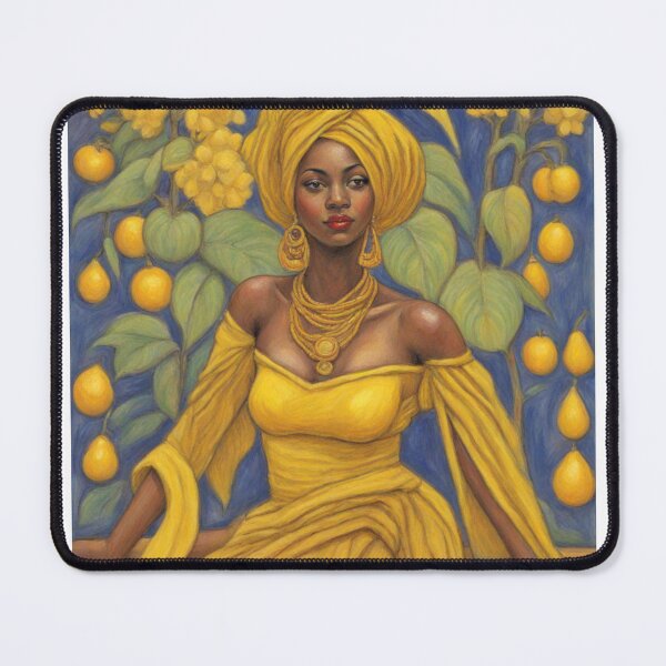 Item preview, Oshun Yoruba Orisha Goddess designed and sold by morbidcandyboutique .