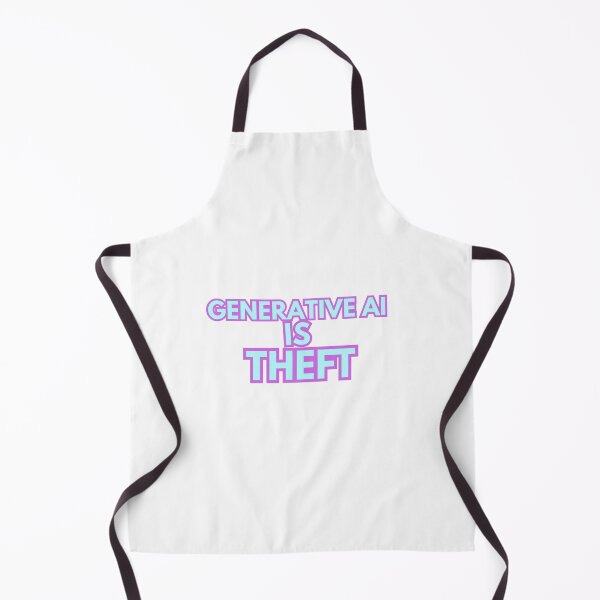Item preview, GENERATIVE AI IS THEFT | Anti-AI  designed and sold by 3005Garments.