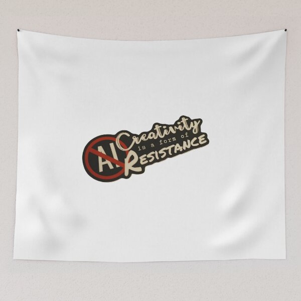Item preview, ANTI-AI SLOGAN designed and sold by 3005Garments.