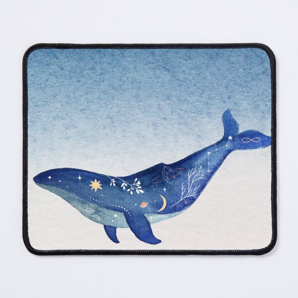 Item preview, Cosmic Whale in the Sea of Stars designed and sold by Softglow-Studio.
