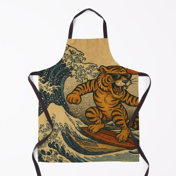 Item preview, Great Waves and the Tiger designed and sold by LevelUpLab.