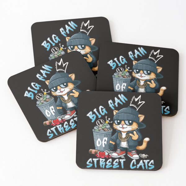 Item preview, funny street cat art  designed and sold by Patremolne.