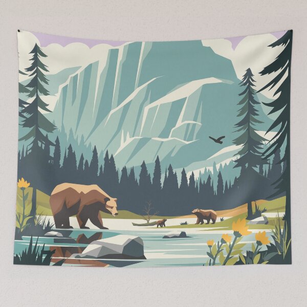 Aperçu de l'œuvre PARCS - Affiche inspirée des parcs / Affiche de jeu de société rétro / Impression d’art mural / Fantastique, Jeu de société, RPG, DnD / Idée cadeau de décoration intérieure créée et vendue par RoleplayRealm.