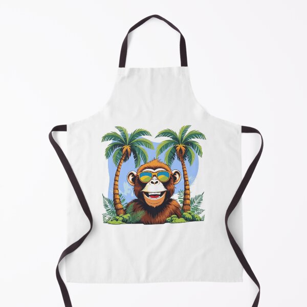 Item preview, Hawaiian monkey smiling designed and sold by Shoptharinz.