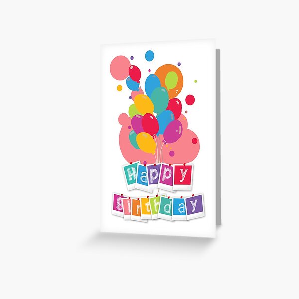 Item preview, Happy Birthday – Joyful Celebration Design to Mark the Moment and Save the Date designed and sold by ArtsyExplorer.