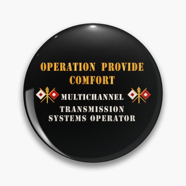 Item preview, Army - Operation Provide Comfort - MultiChannel Trans Sys Op X 300DPI designed and sold by Military Insignia Products.
